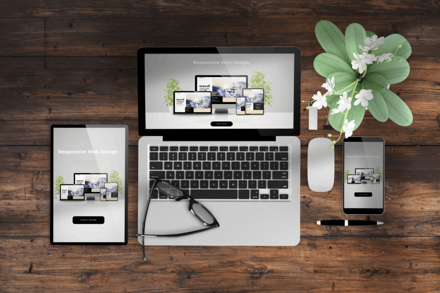 Webdesign optimiert für mobile Endgeräte